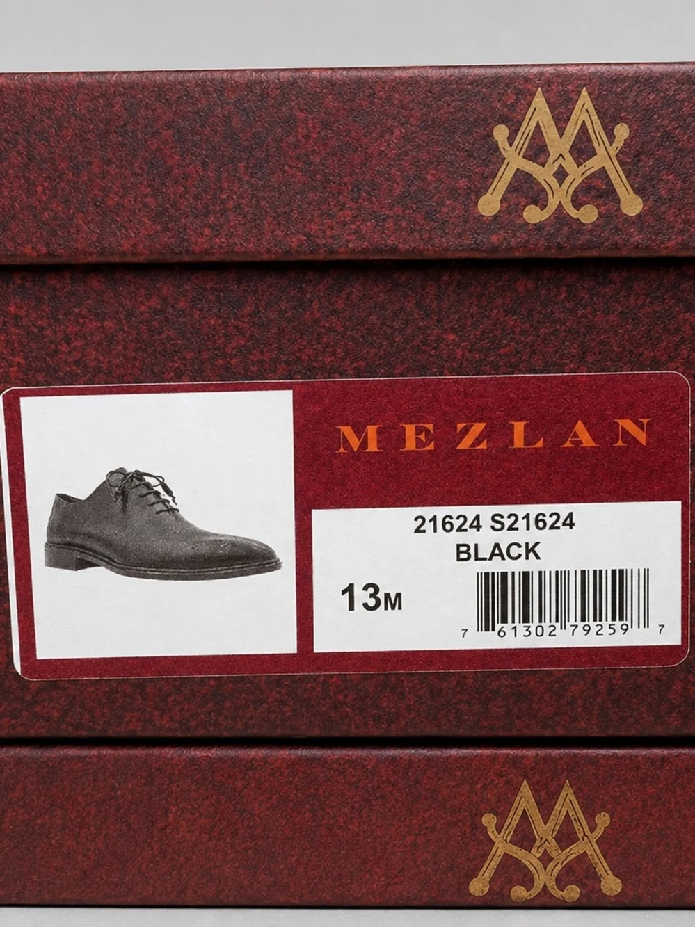 Mezlan sleek wholecut
